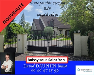 maison à la vente -   91790  BOISSY SOUS SAINT YON, surface 209 m2 vente maison - UBI472297766